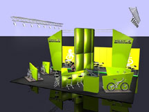 3D-Visualsierung - Messestand