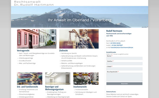 Anwalt im Oberland - Vorarlberg